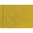 thumbnail image 1 of Ahgly Company Machine Washable Indoor Rectangle Transitional Dark Golden Rod Brown Area Rugs, 6' x 9', 1 of 7
