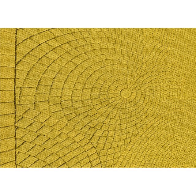 Ahgly Company Machine Washable Indoor Rectangle Transitional Dark Golden Rod Brown Area Rugs, 6' x 9'