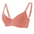 thumbnail image 1 of Seamless Underwear Women, Solid Color Backless Seamless Push Up Beautiful Back Everyday, Women's Bra, 1 of 7