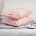 thumbnail image 3 of Unique Bargains 100% Long-Staple Combed Cotton Embroidered Pillow Cases Pillowcase, 3 of 8