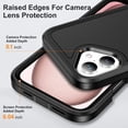 thumbnail image 5 of [PST] Étui Protecteur Rigide pour iPhone 16, Antichute à Trois Couches, Antichoc, Robuste, Étui Protecteur Rigide, 5 of 5