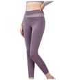 thumbnail image 2 of Birdeem Womens Color-Blocking Cross Waist Lifting Hip Exercise Fitness Tight Yoga Pants, 2 of 4