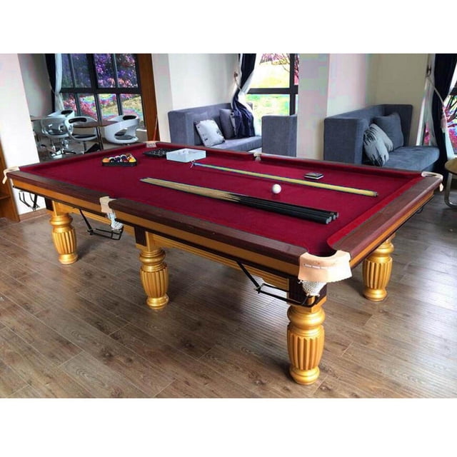 tredstone Professional Billiard Pool Table Cloth Mat Cover Felt Accessories 7/8/9 Ft 9ft Red