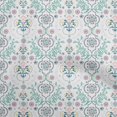 thumbnail image 1 of oneOone Polyester Lycra Teal Green Fabric Block Sewing Craft Projects Fabric Prints By Yard 56 Inch Wide, 1 of 5