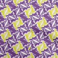 thumbnail image 1 of oneOone Georgette Viscose Violet Fabric Abstracts Craft Projects Decor Fabric Printed By The Yard 42 Inch Wide, 1 of 4
