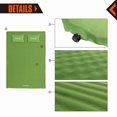 thumbnail image 2 of KingCamp Matelas de Camping Autogonflant Double avec 2 Oreillers, Vert, 2 of 4