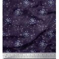 thumbnail image 1 of Soimoi Silk Fabric Scared Geometry & Planets Galaxy Print Fabric by the Yard 42 Inch Wide, 1 of 1