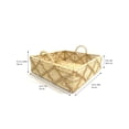 thumbnail image 4 of Hometrends Woven Paper & Maize Serving Tray, 4 of 6