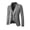 Grey, variant on wendunide polo shirts for men Men's Suit Slim 3-Piece Suit R Business Wedding Party Jacket Vest & Pants Red L