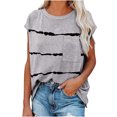 thumbnail image 1 of Fridja T-Shirt à Manches Courtes à Manches Courtes à Imprimé Décontracté pour Femme Womens, 1 of 5