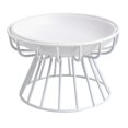 thumbnail image 4 of Elevated Cat Feeder Bowl Ceramic Dish Iron Rack Anti Slip Multipurpose Accessory A, 4 of 9