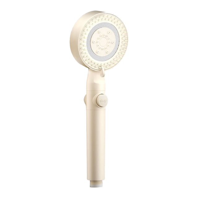 Multifunction Massage Showerhead With Pressurized Comb Nozzle High Pressure Water Saving Bathroom Spray For Home Spa Experience