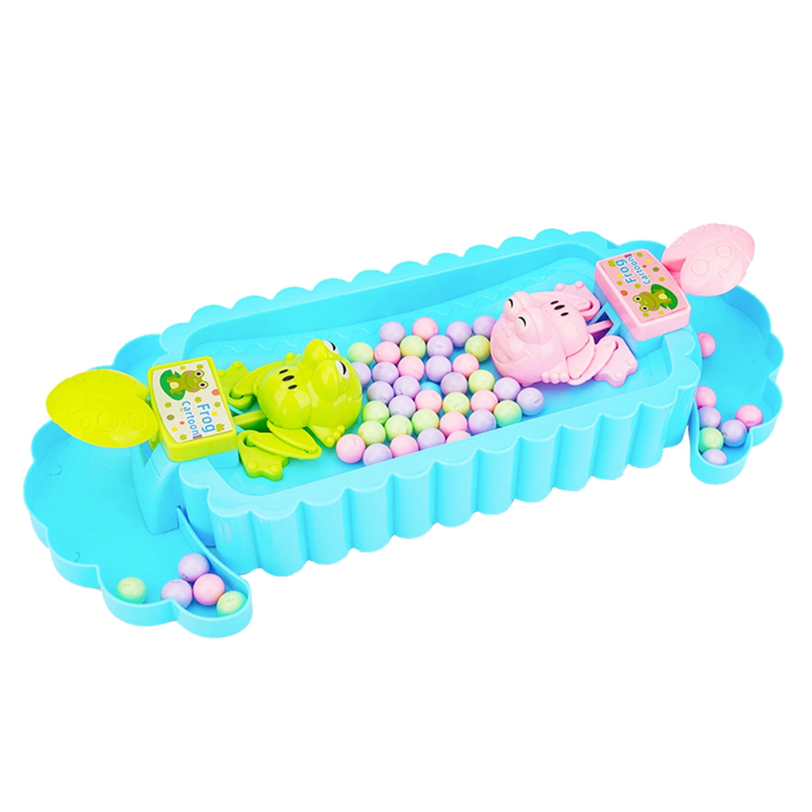Dvkptbk Board Game Hungry Frogs Eating Beans Children Board Strategy Games Toy Family Competitive Interactive Stress Relief Toy Interesting Games Education