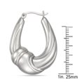 thumbnail image 2 of Quintessential Anneaux ovales en argent sterling, 2 of 3