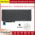 thumbnail image 2 of New A1286 For Macbook Pro 15" Replacement Keyboard US UK Russian French Spain Arabic Version 2009 2010 2011 2012 Year SP, 2 of 5