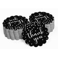 thumbnail image 2 of Inkdotpot Real Silver Foil Thank You Bridal Shower Tags Favor Hang Paper Tags 100 Pieces, 2 of 6