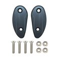 thumbnail image 4 of 2x Mirror Block Off Plates Aluminum Easy to Install for CBR1000rr grey, 4 of 9