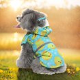 thumbnail image 2 of TIELUTT Pet Raincoat Large and Small Dog Raincoat Reflective Stripes Cartoon Animal Dog Rain Coats for Large Dogs Dog Vests for Large Dogs Real Life Dogs Dog Rain Umbrella Coats for Dogs Medium, 2 of 8