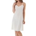 thumbnail image 1 of Women's Shadowline 27304 Adjustable Strap 25 Inch Daywear Full Slip (Ivory 42), 1 of 1