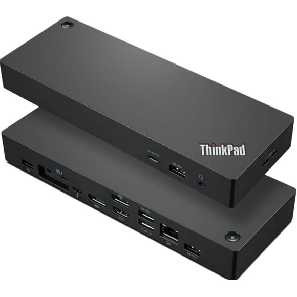 Lenovo ThinkPad Universal Thunderbolt 4 Dock, 4 Displays, Dynamic Power Charging up to 100W, Black Open