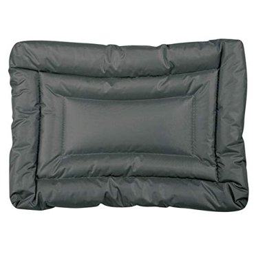 Lits pour Chiens en Charbon, Tapis de Cage en Nylon Résistant à l'Eau, Usage Intérieur Extérieur, Format à Cueillir (Petit - 24 Pouces x 17 Pouces)