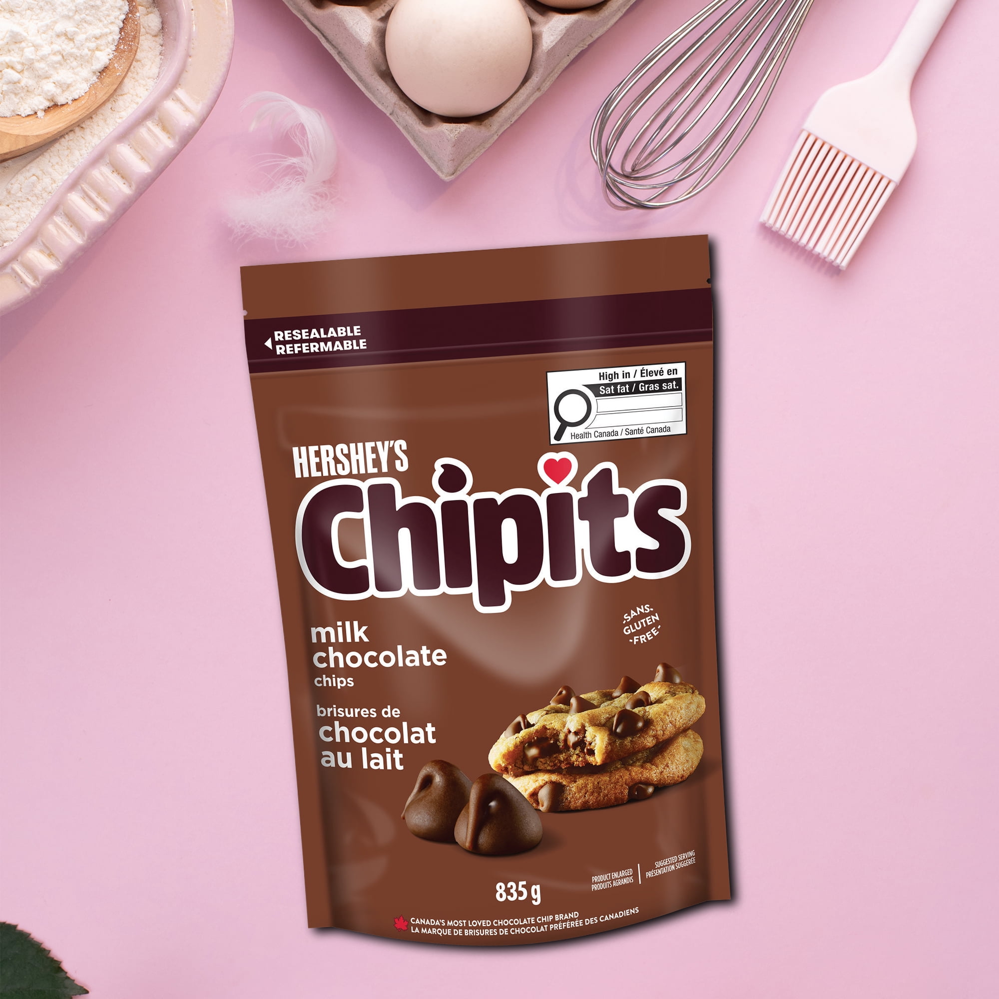 Brisures de chocolat noir HERSHEY'S CHIPITS, 775 g
