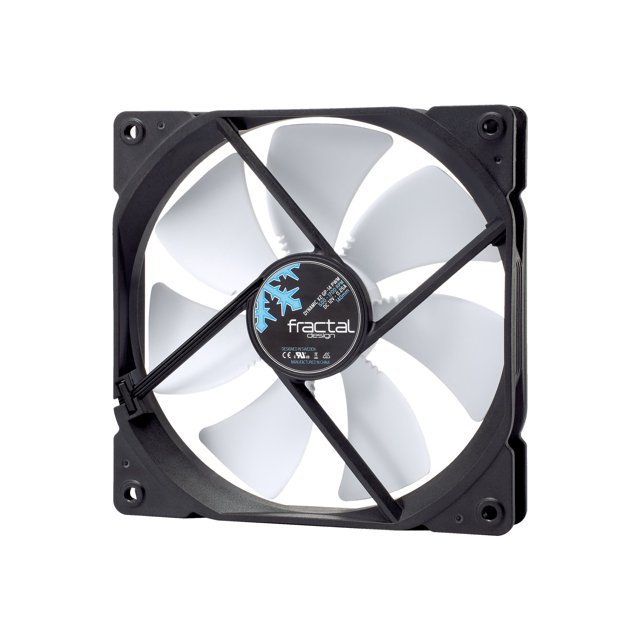 Fractal Design Dynamic X2 GP-14 PWM - Case fan - 140 mm - black frame, white blades