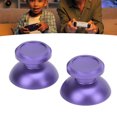 thumbnail image 1 of Thumbstick Caps for XboxOne, 2Pcs Aluminum Alloy Thumb Joystick Grips Replacement for  Controller, Gaming Console Controller Accessories, Easy Installation, 1 of 7