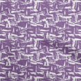 thumbnail image 1 of oneOone Georgette Viscose Purple Fabric Abstract Craft Projects Decor Fabric Printed By The Yard 42 Inch Wide, 1 of 4