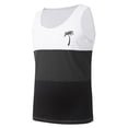 thumbnail image 3 of LOVZFMLL Tank Tops for Men Casual Fashion Patchwork Print Pullover Round Neck Sports Tank, 3 of 3
