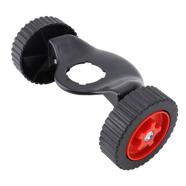 Grass Trimmer Wheel, Detachable String Trimmer Support Wheel, Labor Saving Hand Push Portable Grass Trimmer Wheel for Weed Trimmer