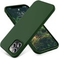 thumbnail image 1 of Compatible with iPhone 12 Pro Max Case 6.7 inch(2020),[Silky and Soft Touch Series] Premium Soft Liquid Silicone Rubber Full-Body Protective Bumper Case (Clover), 1 of 4
