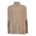 thumbnail image 4 of Qertyioot Chandail pour Femme Grande Taille Mode Décontractée à Manches Longues Imprimé Col Rabattu Chandail à Fermeture Éclair Hauts Blouse, 4 of 5