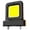 Orange, variant on High Brightness LED Work Light Plastic Floodlight Compatible with Power Tool Lithium Batteries Universal Lighting for Worksite DIY Projects