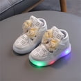 thumbnail image 2 of Childrens Shoes,Casual Fashionable Luminous Breathable Sports Comfortable Soft Soled, 2 of 5