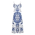 thumbnail image 4 of LSLJS Robes d'Été pour Femmes à Imprimé Sans Manches à Col Rond Robe Décontractée, Robe d'Été Robes de Plage d'Été, 4 of 5