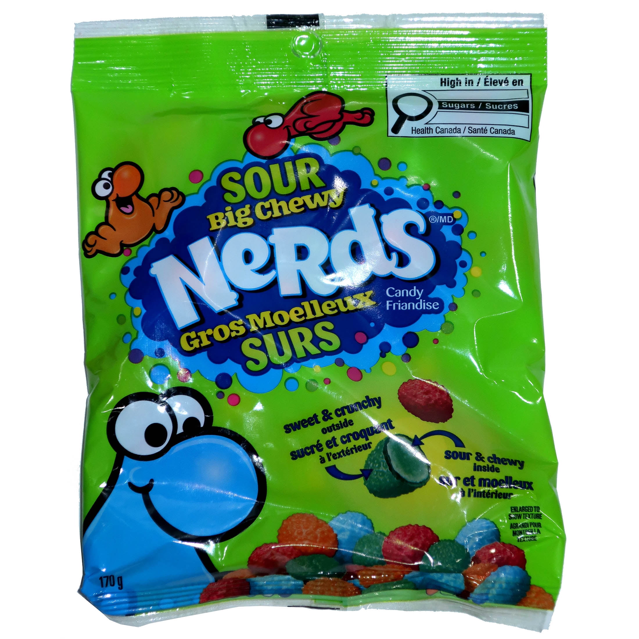 Nerds Sour Big Chewy Sweet and Sour candy