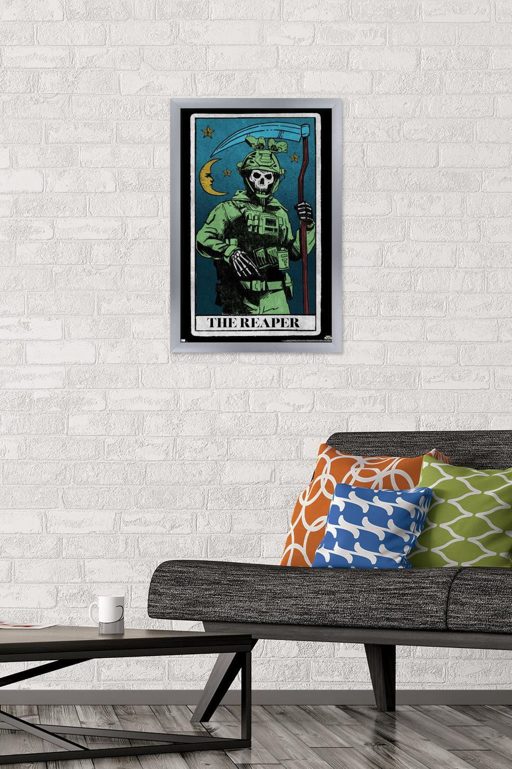 Call of Duty: Modern Warfare 2 - Ghost Tarot Card Wall Poster