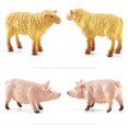 thumbnail image 3 of EIGTHTAIL 12 Pcs Figurines Réalistes d'Animaux de Ferme Mini Ensemble de Jeu Éducatif Ornement de Gâteau, 3 of 11