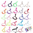 thumbnail image 4 of pitrice Hair Ring Seamless High Elasticity Knotted Adjustable Ponytail Holder Colorful Hairs Rope Scrunchies Accessories Multi Color Navy, 4 of 7