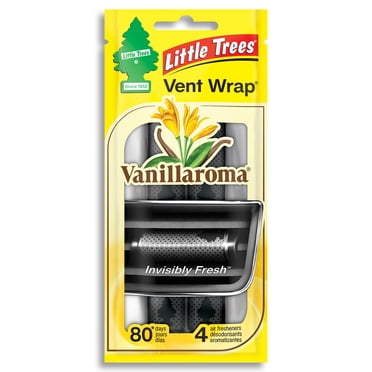 LITTLE TREES air freshener Vent Wrap Vanillaroma 4-Pack