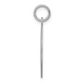 thumbnail image 2 of Pendentif Breloque Collier Monogramme Prénom Initiale Lettre O Délicat en Argent Sterling 925, 2 of 8
