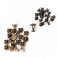 thumbnail image 2 of Brass Rivets, Screw Rivets Leather  Rivet, Flat Rivet Screws Flat Head Rivets, For DIY For Repairing Works, 2 of 8