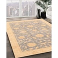 thumbnail image 2 of Ahgly Company Indoor Rectangle Abstract Brown Oriental Area Rugs, 7' x 9', 2 of 6