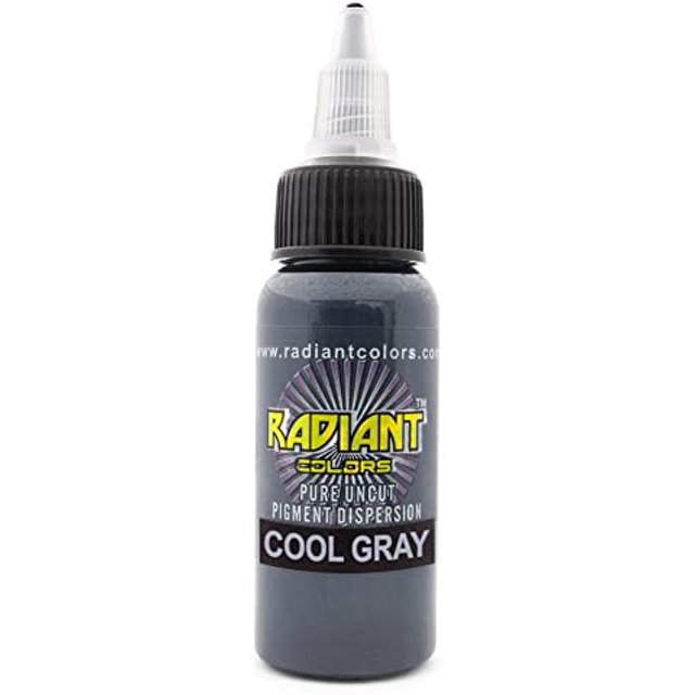 Radiant Colors Encre à Tatouage - Gris Froid 1 Oz