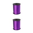 thumbnail image 3 of Youkk Plastic Ribbon Sparkling And multifunctional For Wedding And Party Decorations Sturdy Golden Curled Ribbon Purple ribbon 2Set, 3 of 6