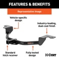 thumbnail image 2 of CURT 11473 Trailer Hitch Rear  Class I; Square Tube; 1-1/4 Inch Receiver; 2000 Pound Weight Carrying Capacity/ 200 Pound Tongue Weight, 2 of 2