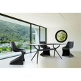 thumbnail image 2 of Siesta ISP048-BLA Bloom Chaise de Salle à Manger Noire - Ensemble de 2, 2 of 15