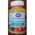 thumbnail image 1 of Great Value Purée de pommes non sucrée 620 mL, 1 of 3