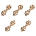 thumbnail image 4 of Siruishop 5Pcs Cloak Clasp Fasteners Clasp Closure Buttons for Coat Tang Suit Costumes Gold, 4 of 8